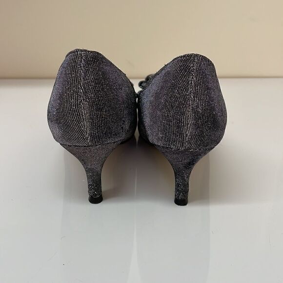 Menbur Sparkly Heels with Bow - Picture 5 of 6